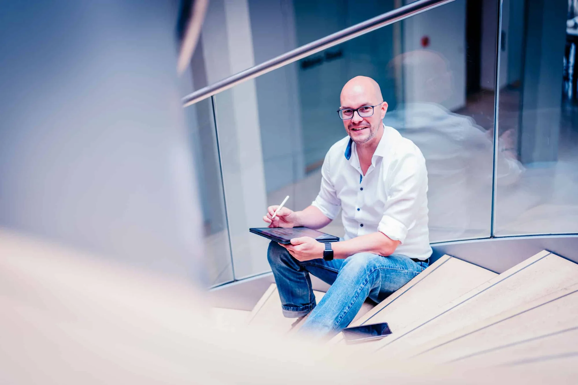 Businessportrait eines Unternehmers