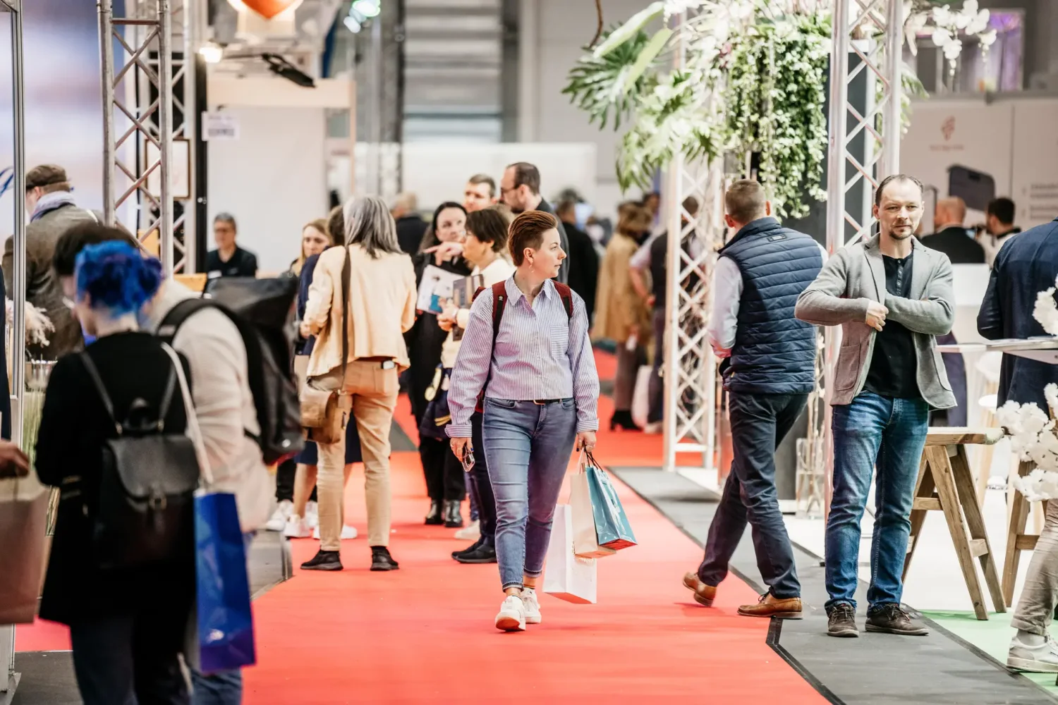 Content-Produktion auf einer Messe